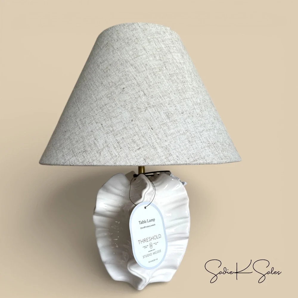 Coastal Shell Table Lamp - Threshold Studio McGee, Target 2026 NIB